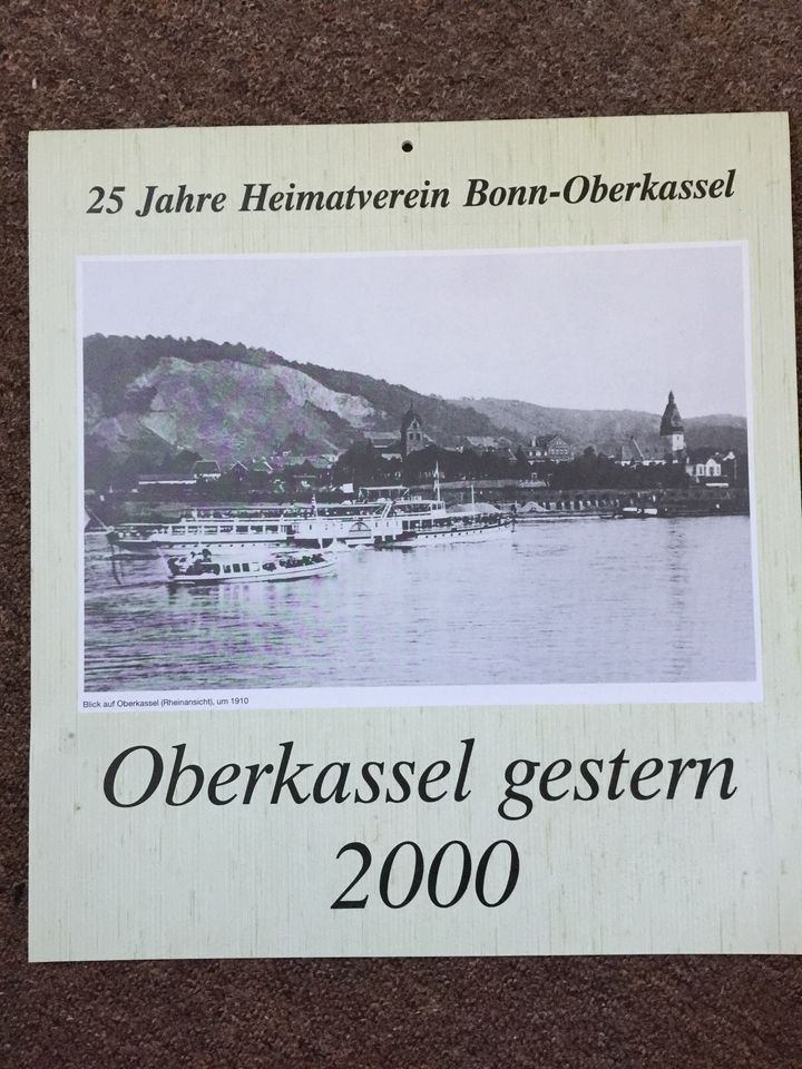 Kalender Bonn-Oberkassel gestern - 2000, rar in Euskirchen