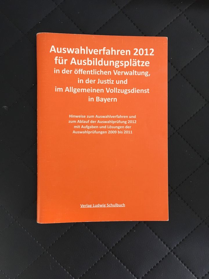 Auswahlverfahren öffentliche Verwaltung Ausbildung Studium in Amberg