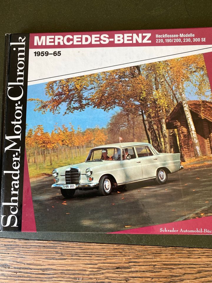 Biete Mercedes Heckflosse Chronik 1959-65, Schrader Motor Chronik in Burgthann 
