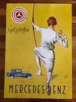 1920 Mercedes Benz Gut getroffen Frau mit Pfeil & Bogen Poster Hessen - Kassel Vorschau