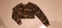 Bershka S 34 36 cropped Pullover SHIRT langarm Sachsen - Kirschau Vorschau