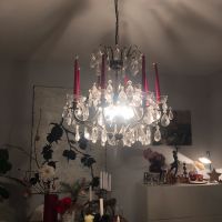 Kristall Kronleuchter mit Kerzen Lampe Lüster Vintage Licht Saarbrücken-Halberg - Ensheim Vorschau