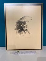 LITHO DRUCK SIGNIERT 100er AUFLAGE FRANZ KOCHSEDER 1974 MANN BRIL Berlin - Charlottenburg Vorschau