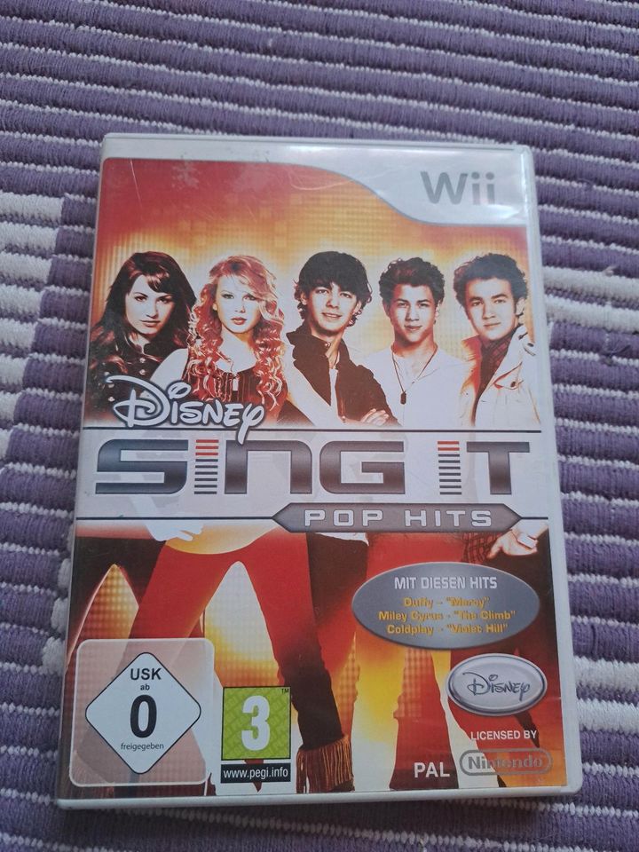 Sing IT Pop Hits Wii spiel in Clenze