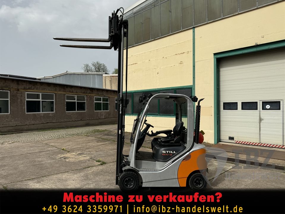 Still Gabelstapler Stapler RX 70-18T RX70 1800kg 2t Gas Kaup 2017 in Ohrdruf