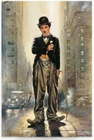 Charlie Chaplin Poster Plakat Lichter der Großstadt Bild Innenstadt - Köln Altstadt Vorschau