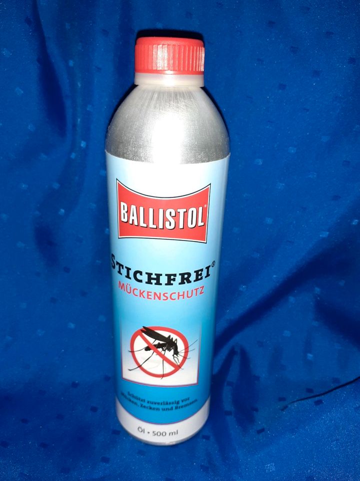 Ballistol Mückenschutz Stichfrei - 500 ml - neu + OVP in Essen -  Essen-Ruhrhalbinsel | eBay Kleinanzeigen ist jetzt Kleinanzeigen