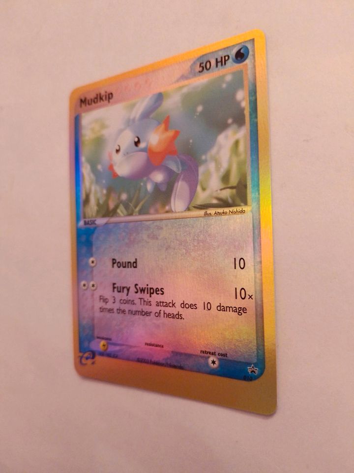 Pokemon Mudkip Hydropi Promo 010 Reverse Holo in Hamburg