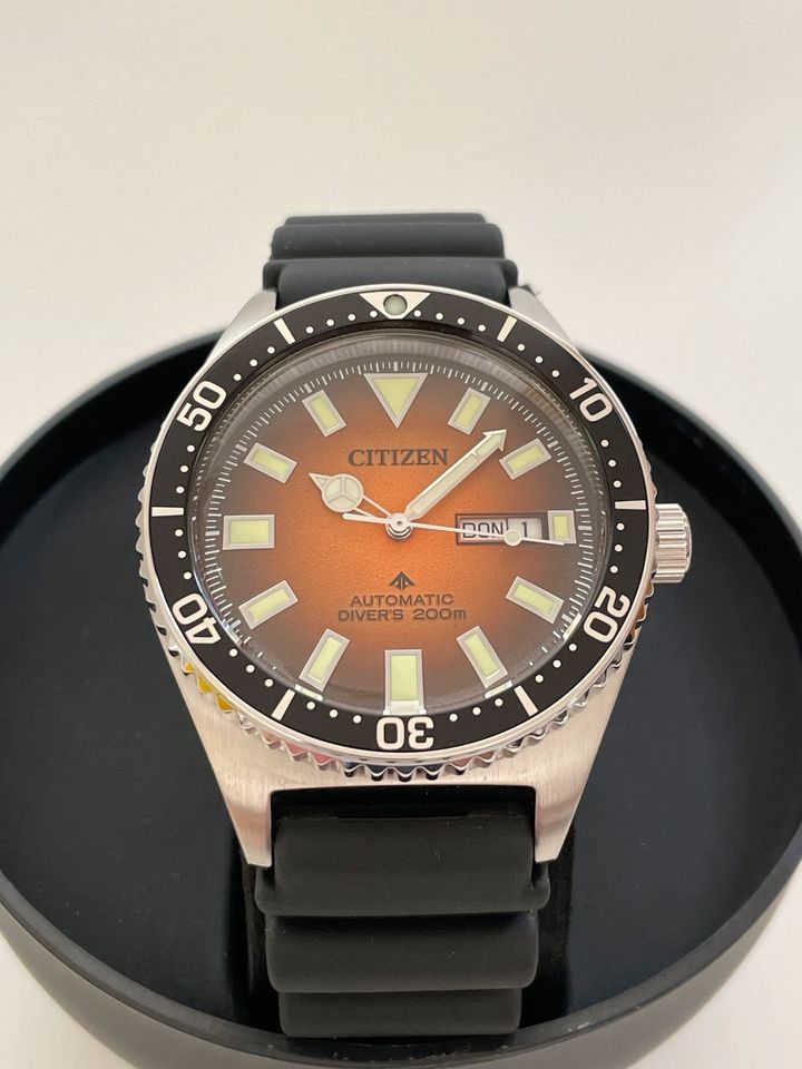 Citizen Promaster Marine Automatic Orange NY0120-01ZE - NEU in Castrop-Rauxel