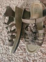 Sandalen mit Keilabsatz neu Bayern - Würzburg Vorschau