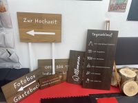 Hochzeitsschilder Hochzeit Schild Holz Bayern - Laufen Vorschau