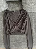 Gina Tricot Langärmeliges Croptop Schwarz Frankfurt am Main - Ostend Vorschau