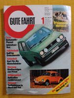 VW Zeitschrift Gute Fahrt 1/1975 Golf 1 T2 Bus Jeans Käfer Niedersachsen - Uetze Vorschau