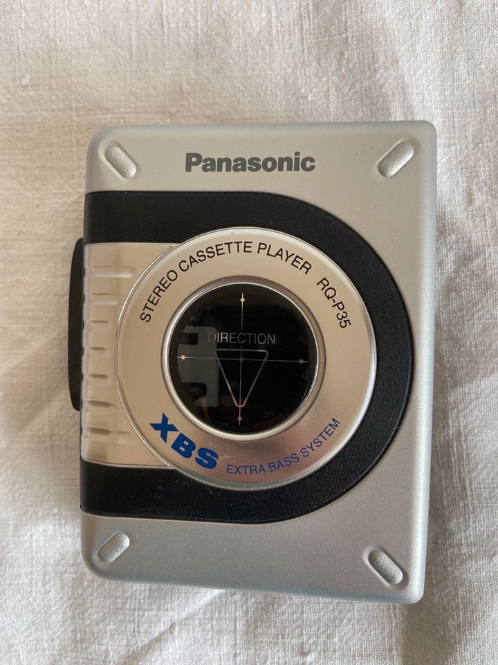 Panasonic, Diskmann RQ -P35 Stereo Cassette Player Defekt in Adendorf
