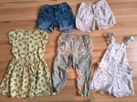 Kleiderpaket Sommer Mädchen Kleid Jeanskleid kurze Hose Niedersachsen - Südbrookmerland Vorschau