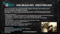Duale/n Student/in Bachelor of Arts Sport- und Fitnessökonomie Hessen - Haiger Vorschau