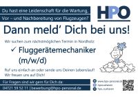 Fluggerätemechaniker (m/w/d) Niedersachsen - Cuxhaven Vorschau