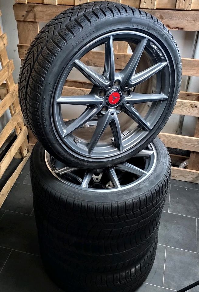 ✓ MERCEDES A45 CLA 45 AMG A-KLASSE 235/40 R18 FELGEN WINTERREIFEN in Herten