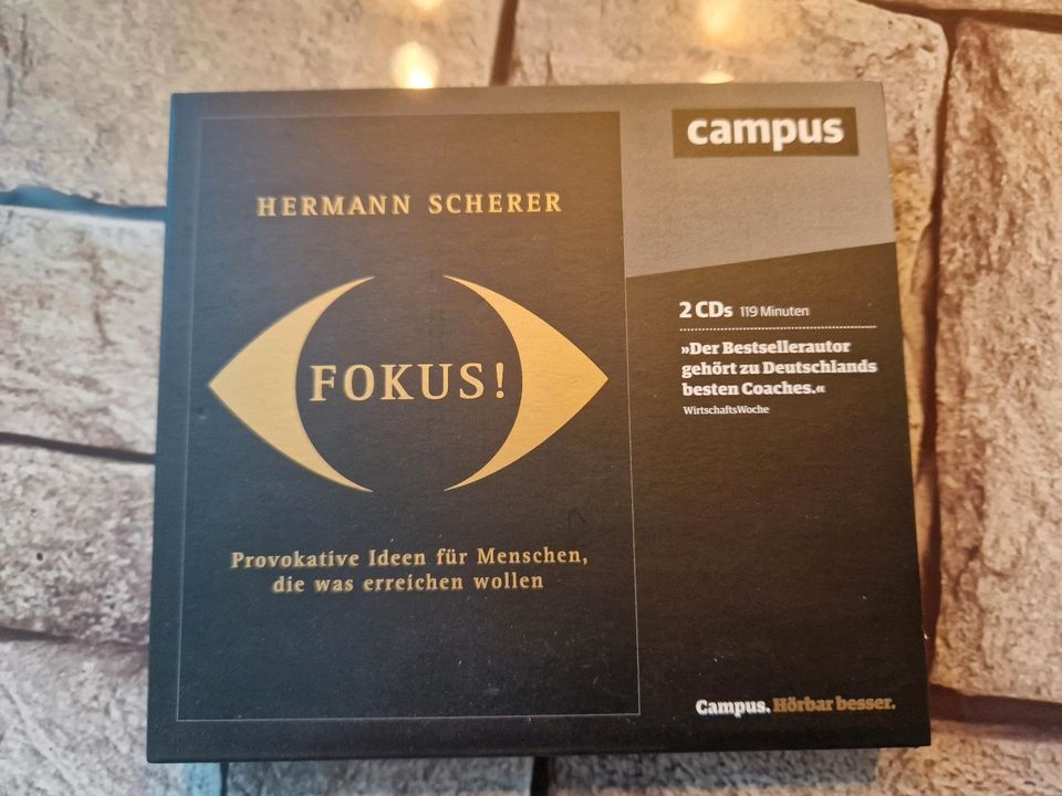 Fokus! Hörbuch von Hermann Scherer CD in Colbitz