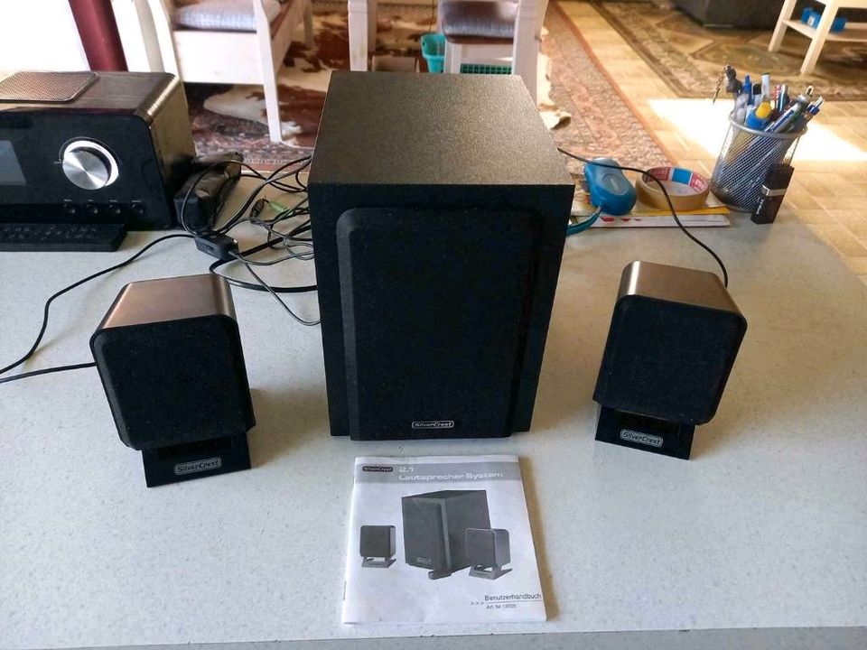 Silvercrest 2.1 cheap speaker system