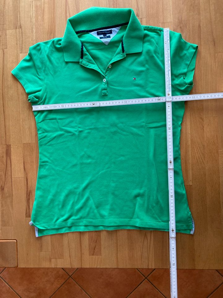 Tommy Hilfiger Poloshirt Grün Gr. L Slimfit in Vechta