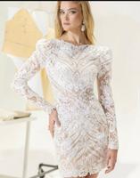 Mini Brautkleid Justin Alexander Signature CHER 34/36 (XS/S) Nordrhein-Westfalen - Wachtberg Vorschau