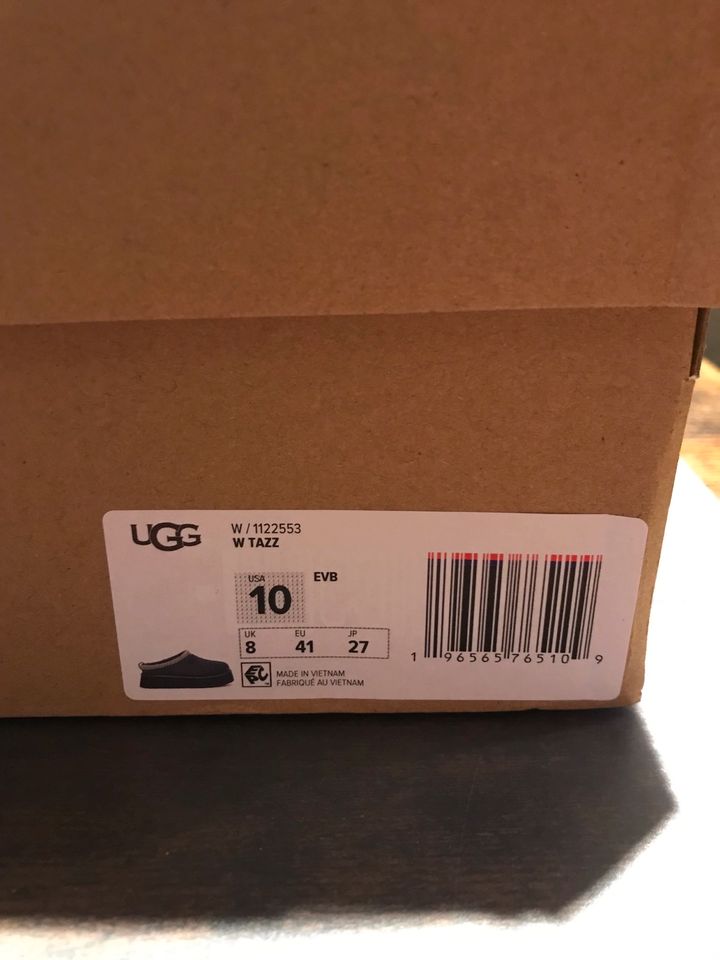 UGG Tazz Slipper Eve Blue - US 10 (EU 41) in Essen