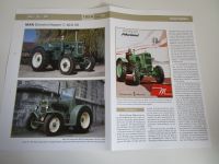 MAN Dieselschlepper C 40/A50 Datenblatt, technische Daten Hessen - Hünfelden Vorschau