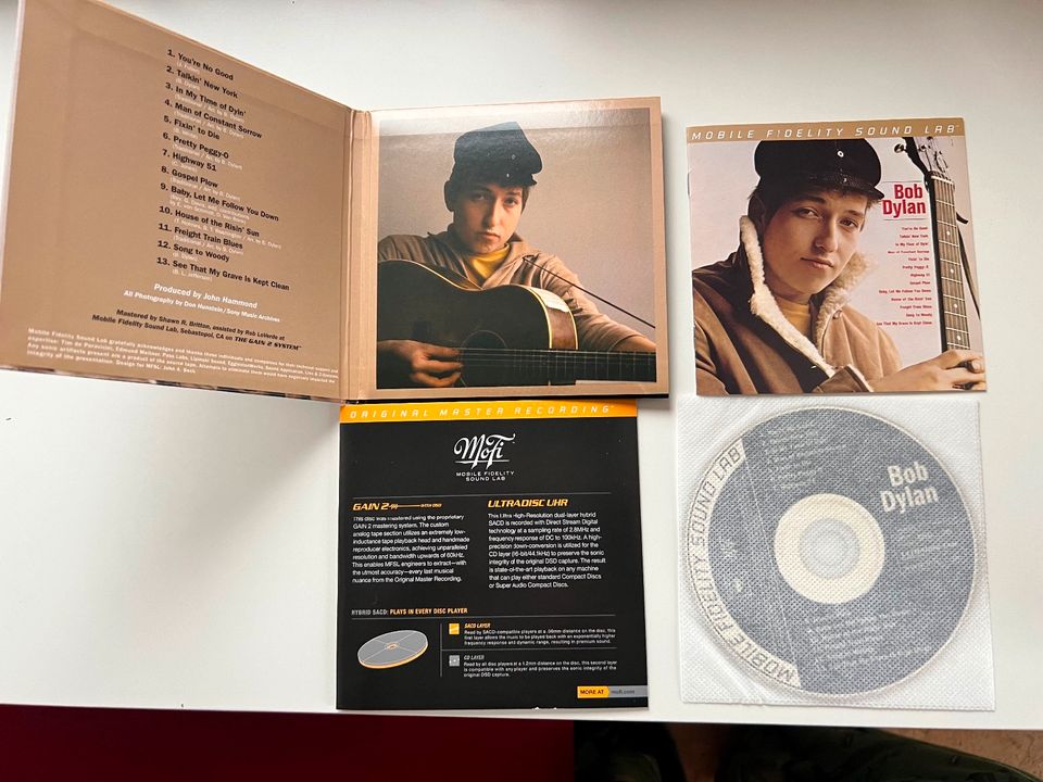 Bob Dylan SACD Debütalbum MFSL - neuwertig in Pirna