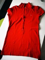 Slimfit Damen Poloshirt lang Benetton rot Hessen - Kassel Vorschau