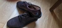 Giorgio Herrenhalbschuhe Leder Gr. 46 Brandenburg - Teltow Vorschau