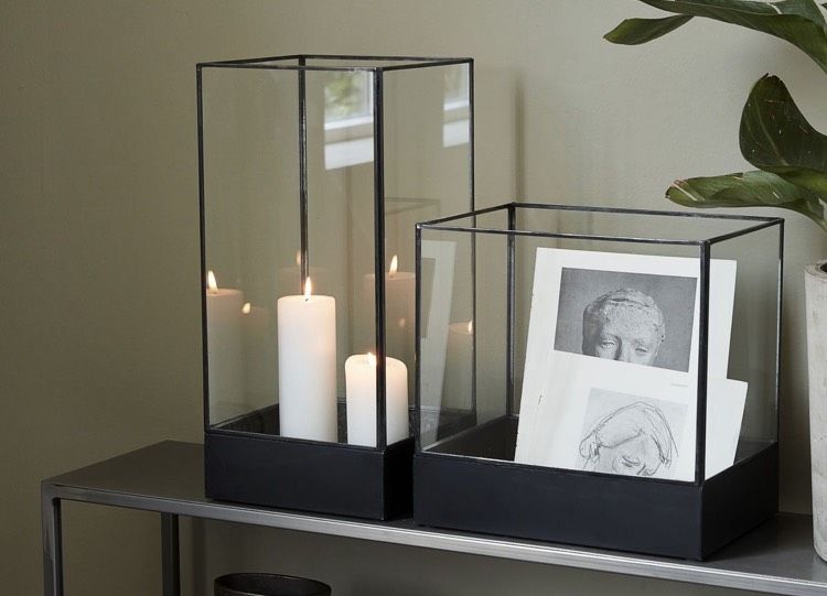 House doctor Display Trockenblumen Glasbox Glaskasten in Lauf a.d. Pegnitz