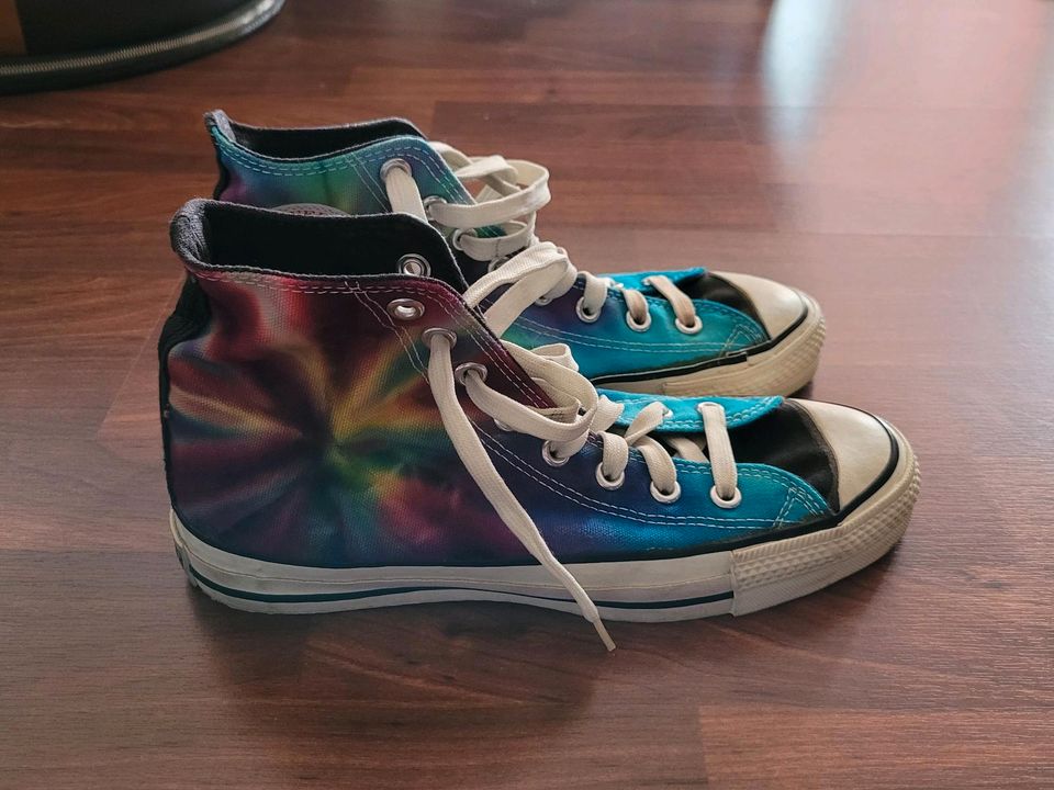 Converse Chucks All Star Vintage made in USA batik tie dye US 7 in Fürth