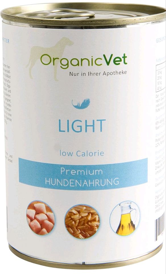 Organic Vet Light Hundenahrung 6x400g NEU in Scharbeutz