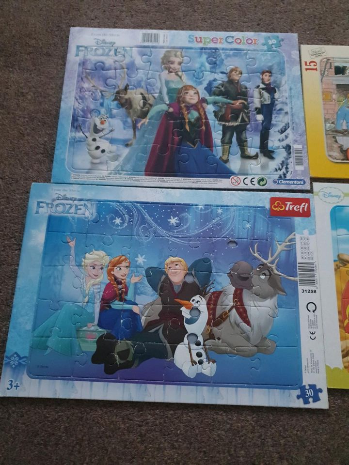 Puzzle Elsa,Disney, Baustelle, Anna,Olaf in Hamburg
