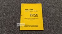 1956 Buick Master Body Parts Book for Estate Wagon / Teile Buch Baden-Württemberg - Besigheim Vorschau