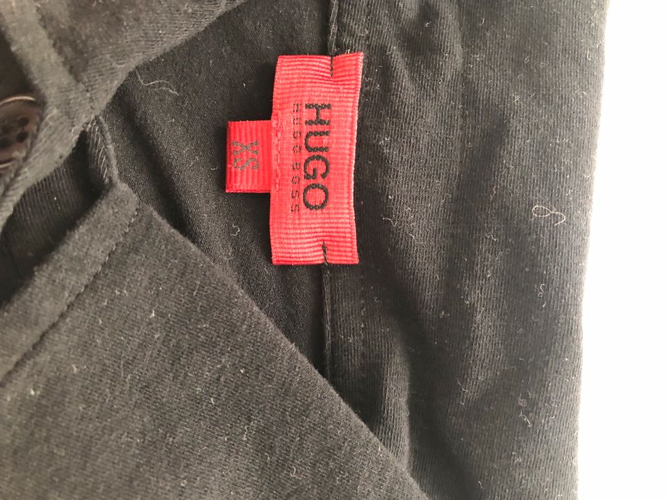 Hugo Boss Damen Jersey Shirt schwarz XS 34 Kurzarm in München