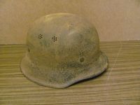 Stahlhelm der deutschen Wehrmacht Luftschutz vom 2. Weltkrieg Niedersachsen - Algermissen Vorschau