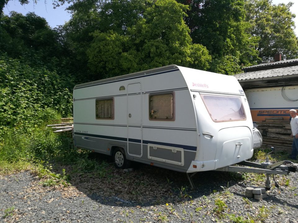 Wohnwagen Dethleffs mit Vorzelt und Etagenbetten sehr gepflegt in Guxhagen