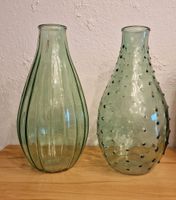 2 schöne Glasvasen salbeigrün eukalyptus grün Urban Jungle Look Nordrhein-Westfalen - Löhne Vorschau