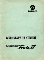 Dürkopp Fratz IV Werkstatthandbuch Reparaturanleitung otriginal Baden-Württemberg - Schopfheim Vorschau