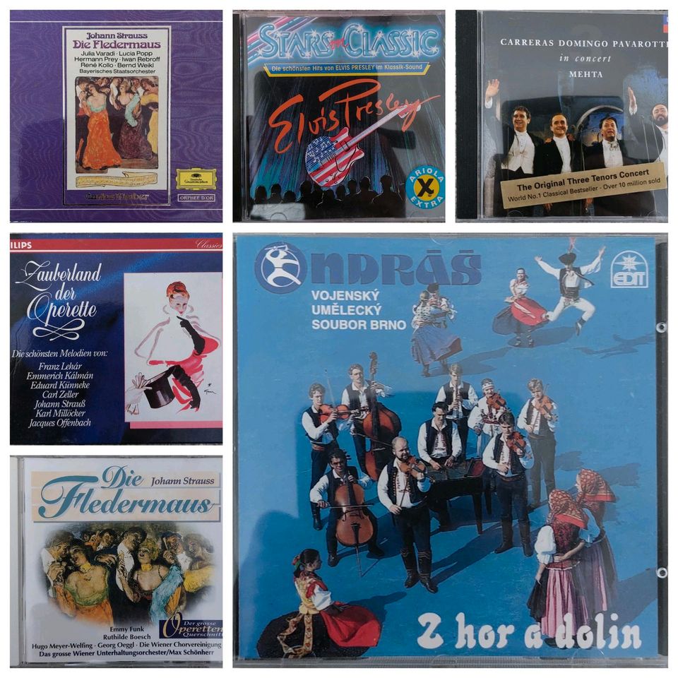 22 Stück alte CDs aus Nachlass in Landsberg (Lech)