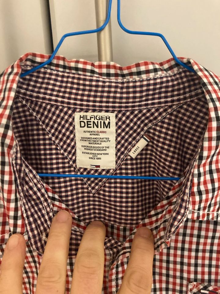 Tommy Hilfiger Denim Hemd L in Leipzig