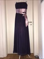 Violettes tailliertes Abendkleid mit Bindegürtel Hessen - Vellmar Vorschau
