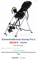 Rückentrainer Maxxus Gravity Pro 2.0 Brandenburg - Schildow Vorschau