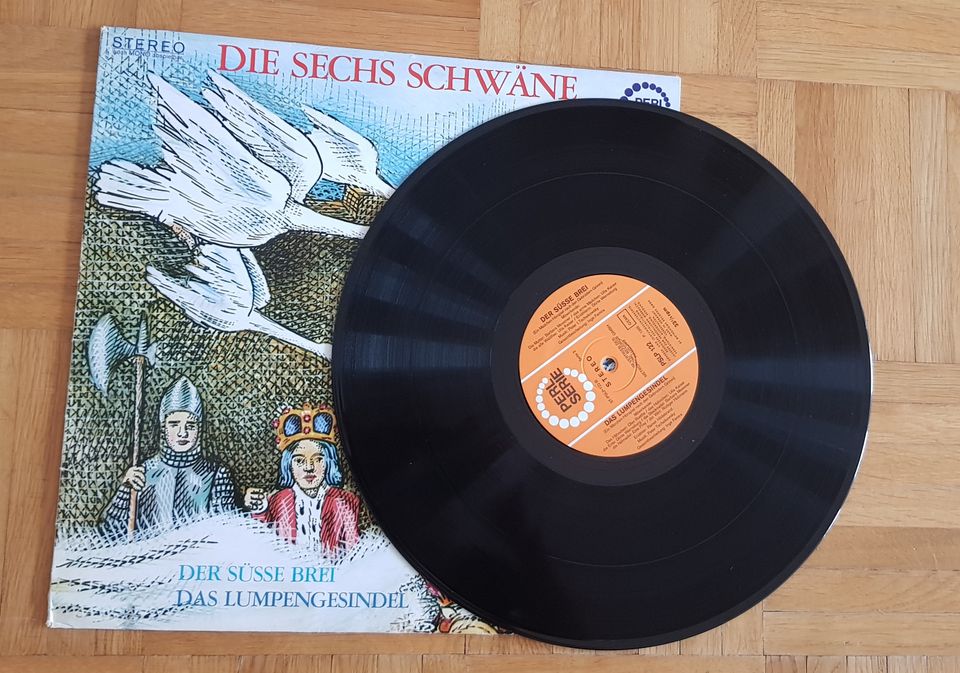 Die sechs Schwäne, Der süße Brei, Das Lumpengesindel LP Perlserie in München