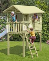 Baumhaus / Stelzenhaus Spielhaus CRAZY Benny 150x240x300cm Bayern - Mellrichstadt Vorschau