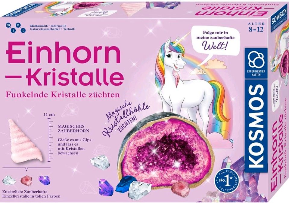 Einhorn Kristalle züchten Kosmos in Köln