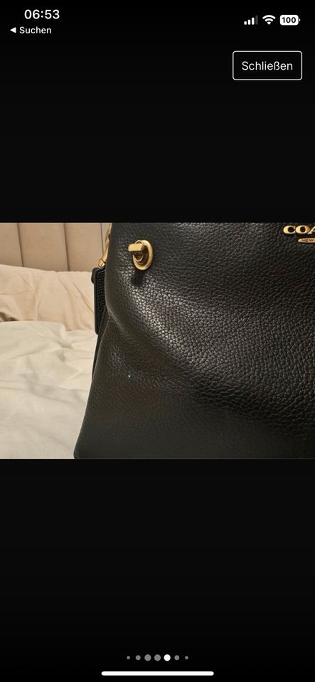 Coach Double ZIP Bag mit Rechnung in Düsseldorf