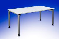 Schreibtisch 160x80cm weiß Fastline FM11 4 Fuß FM-Büromöbel Bayern - Nürnberg (Mittelfr) Vorschau